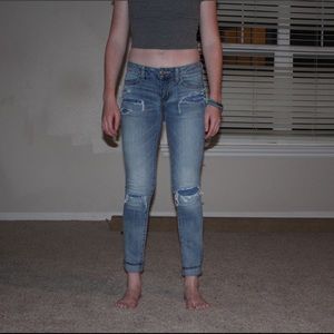American Eagle Distressed Jeggings
